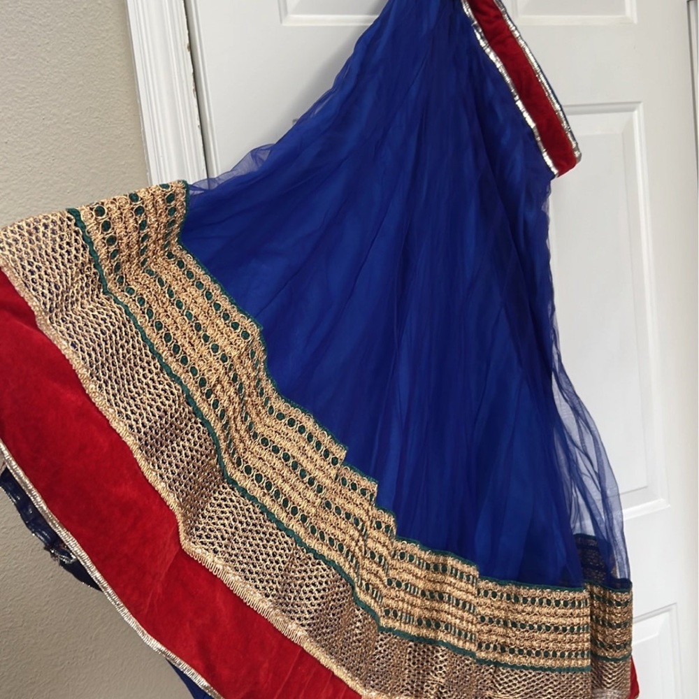 Just the bottom lehenga